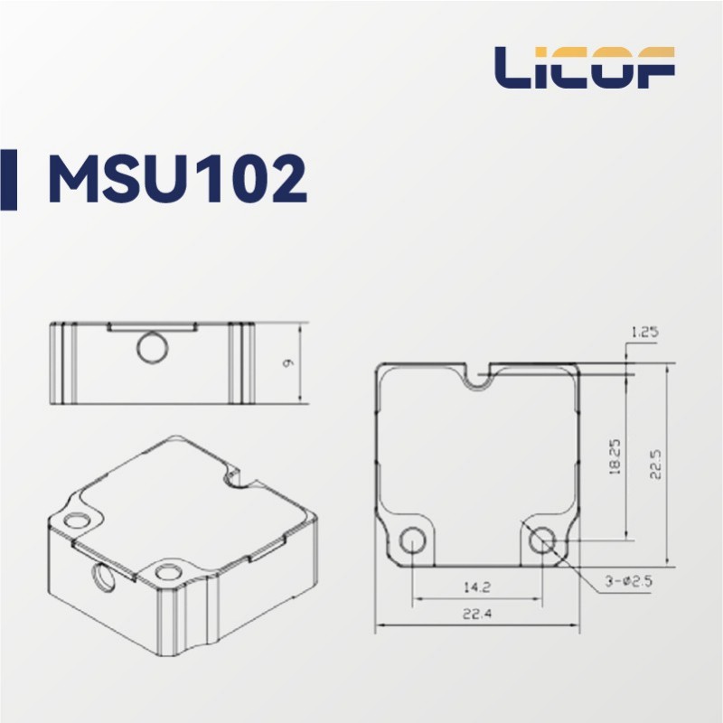 Инерциальный измерительный модуль на базе MSU102 MEMS
