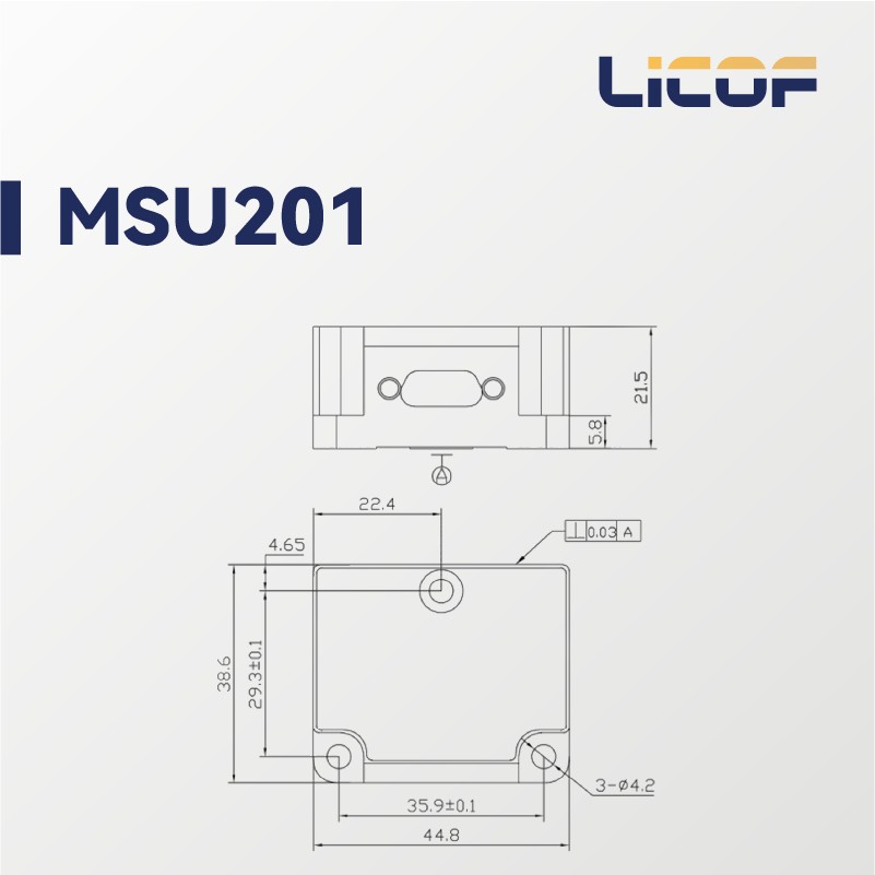 Инерциальный измерительный модуль на базе MSU201 MEMS