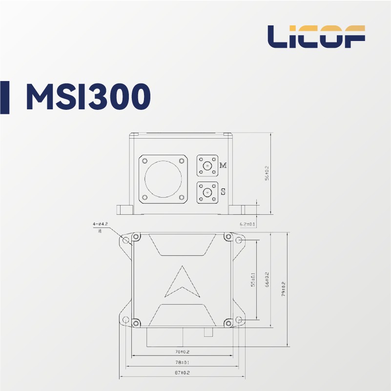 MSI300 MEMS комбинированная навигационная система